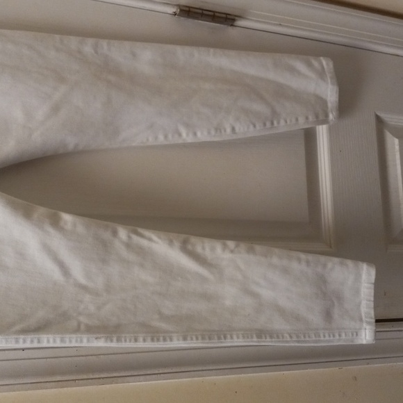 LYSSE Skinny Pants Sz S White 2-Back Pockets Elastic Waist Stretch NWOT - Picture 8 of 11